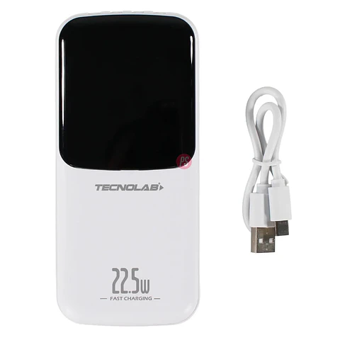 Power Bank 15000mAh 22.5W con 4 Cables Integrados - PS