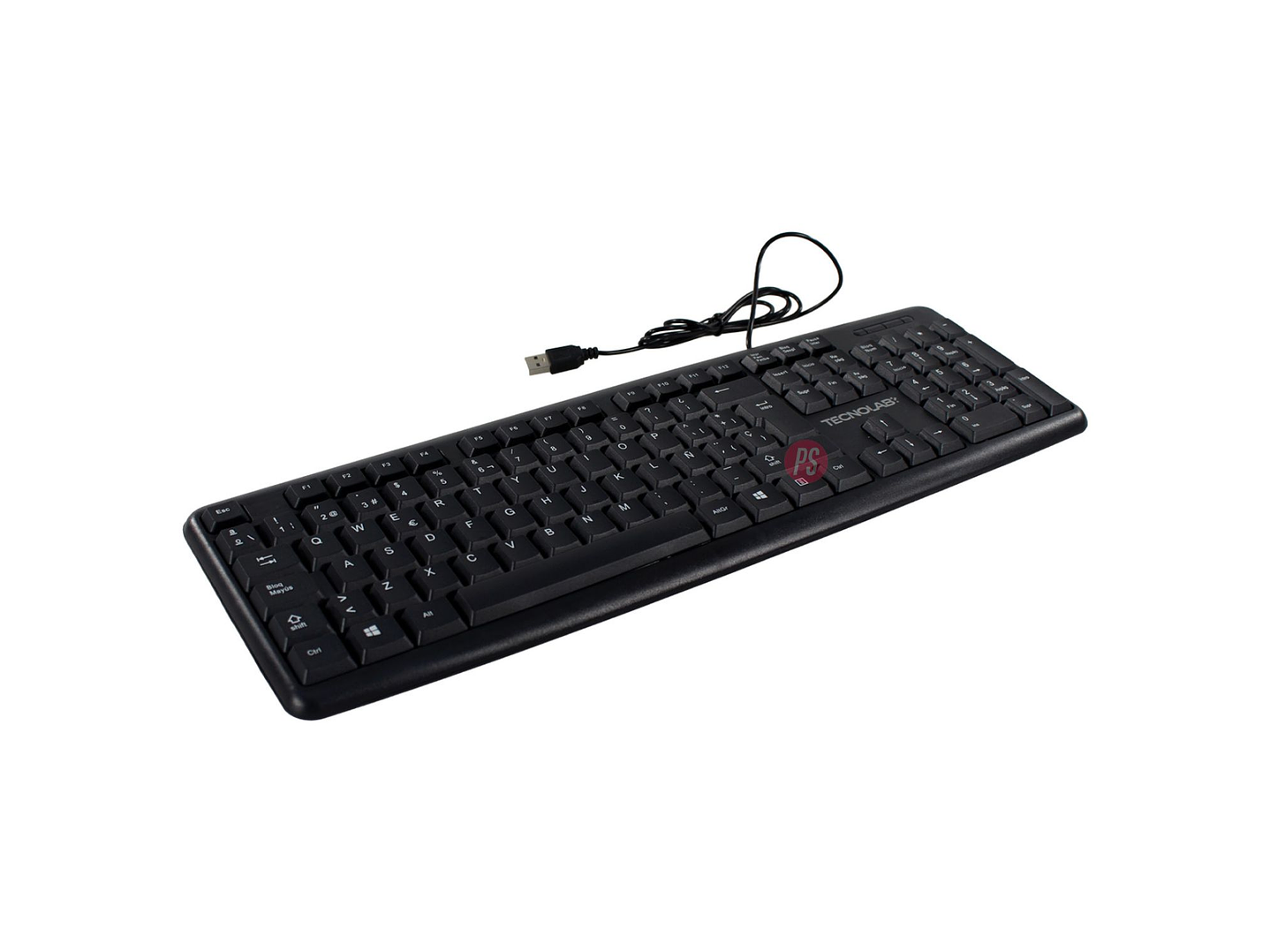 Teclado Alambrico USB Full Size 104 Teclas Estandar - PS 2