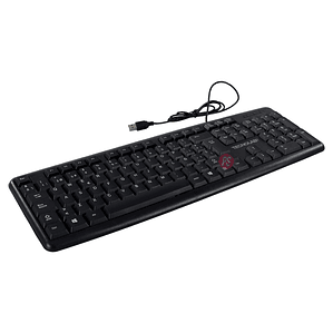 Teclado Alambrico USB Full Size 104 Teclas Estandar - PS