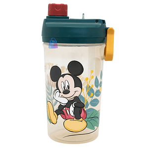 Vaso Mickey Mouse Infantil 2 en 1 Boquilla y Bombilla - PS