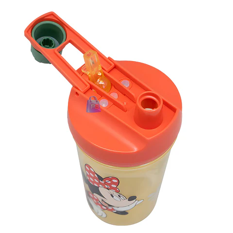 Vaso Minnie Mouse Infantil 2 en 1 Boquilla y Bombilla - PS