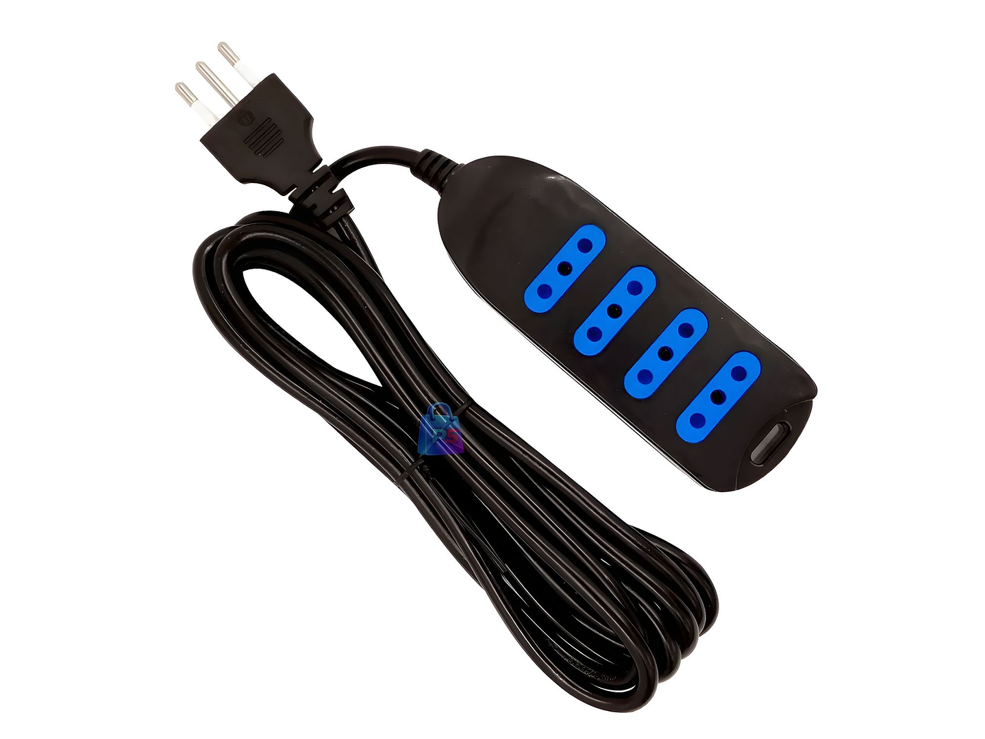 Alargador Electrico 4 Enchufes 5m SEC Colores - PS 1