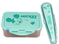 Hermético Mickey 700ml Divisiones + Cubiertos Mickey - PS - Miniatura 1