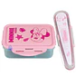 Hermético Minnie 700ml Divisiones + Cubiertos Minnie - PS - Miniatura 1