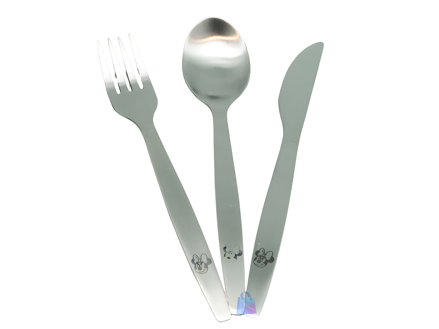 Set Cubiertos Disney Diseño Minnie con Estuche - PS 2