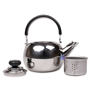 Tetera De Acero Inoxidable 800ml Color Acero - PS