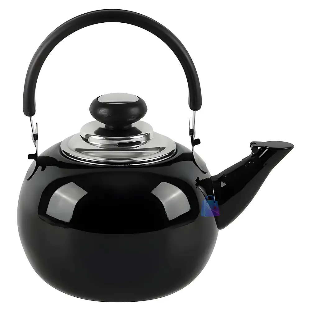 Tetera De Acero Inoxidable 800ml Color Negro - PS 2