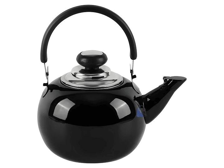 Tetera De Acero Inoxidable 800ml Color Negro - PS 2