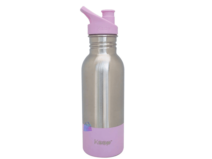 Botella Metálica Keep 600ml Acero Inoxidable Colores - PS 4