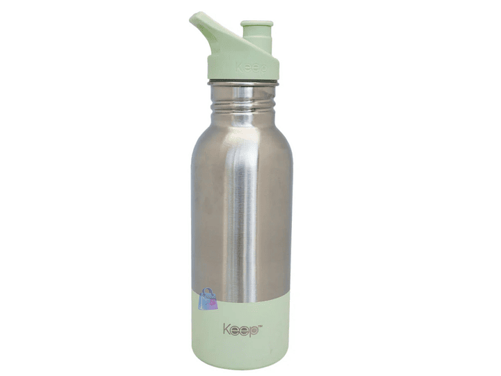 Botella Metálica Keep 600ml Acero Inoxidable Colores - PS 13