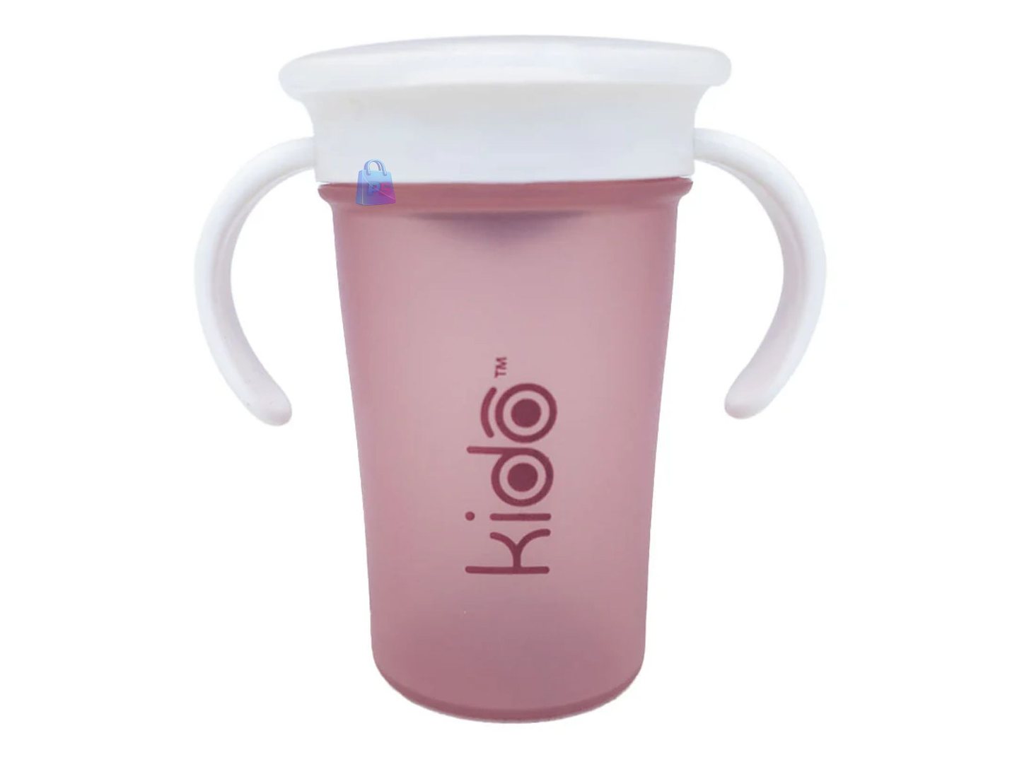 Vaso 360 Antiderrame Kido 280ml con Asas Bebé Colores - PS 1
