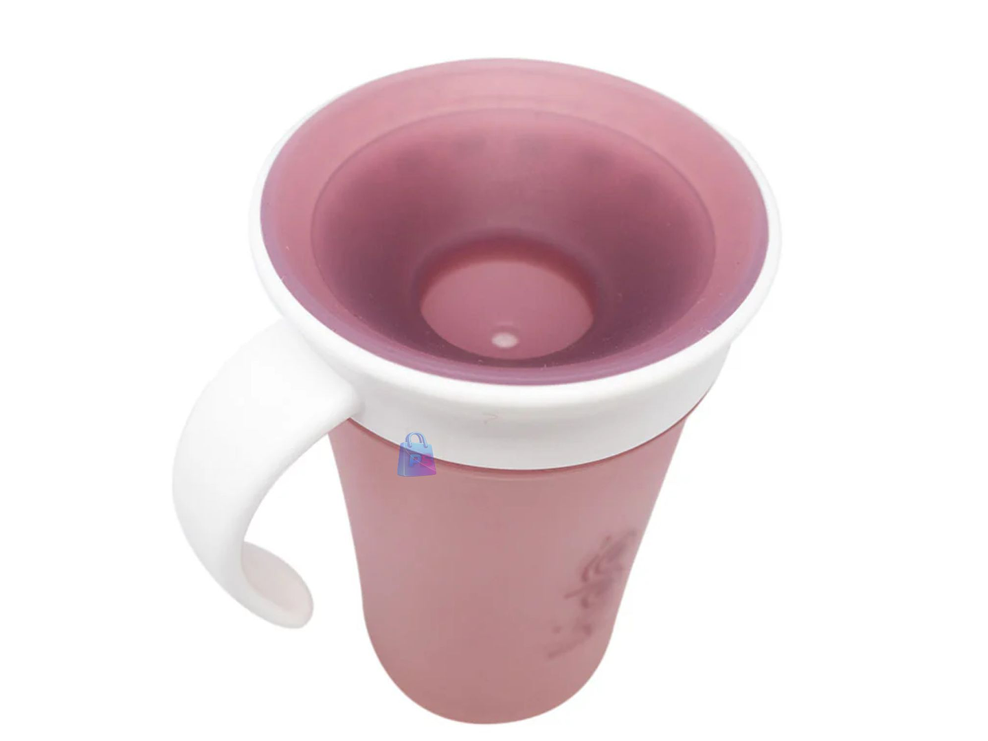 Vaso 360 Antiderrame Kido 280ml con Asas Bebé Colores - PS 2