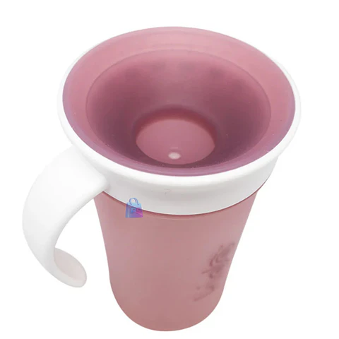 Vaso 360 Antiderrame Kido 280ml con Asas Bebé Colores - PS