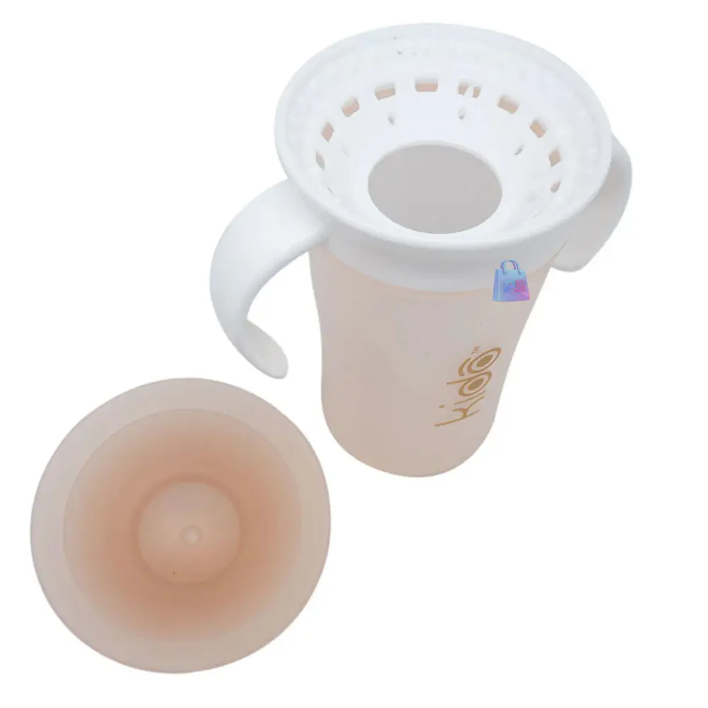 Vaso 360 Antiderrame Kido 280ml con Asas Bebé Colores - PS 7