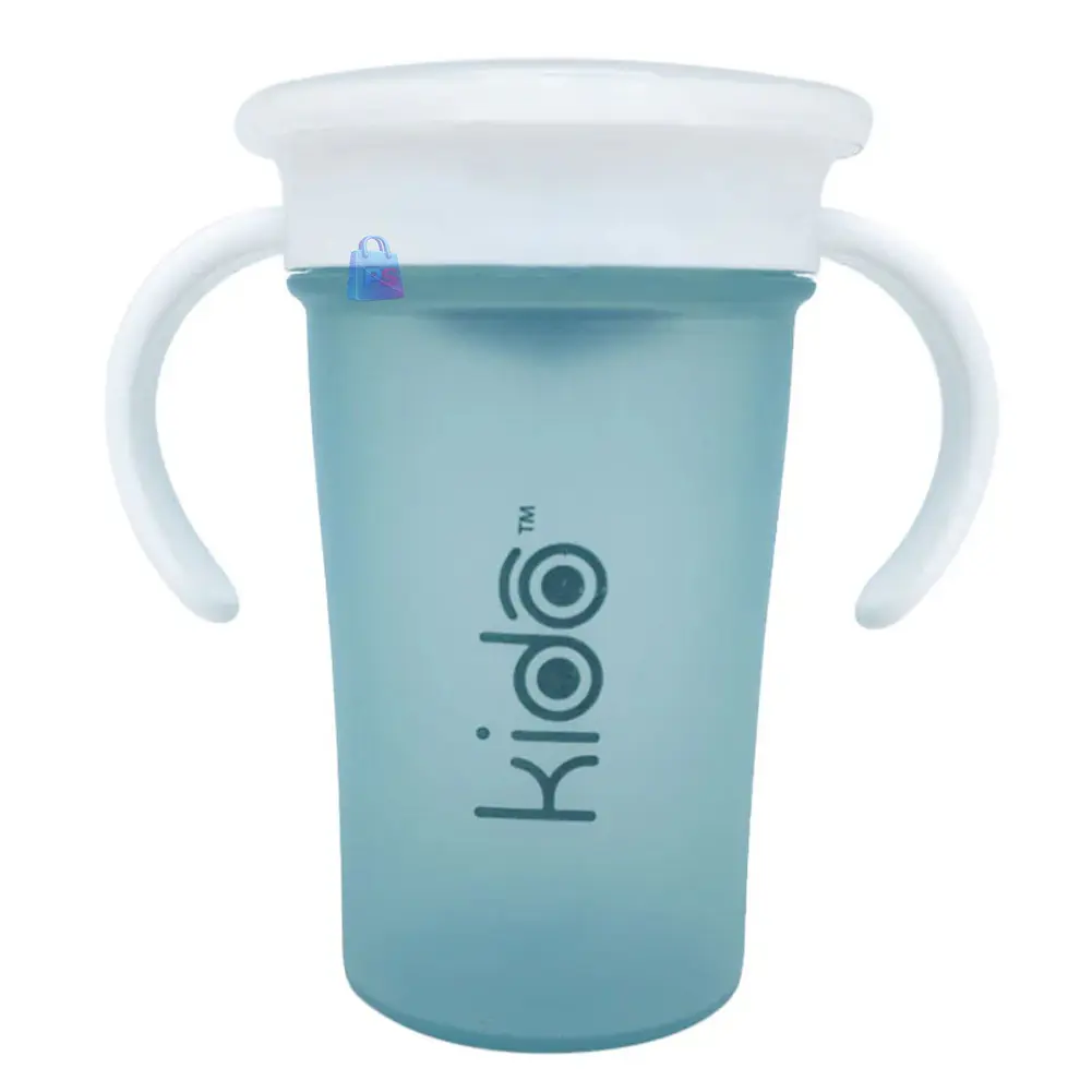 Vaso 360 Antiderrame Kido 280ml con Asas Bebé Colores - PS 11