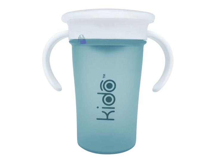 Vaso 360 Antiderrame Kido 280ml con Asas Bebé Colores - PS 11