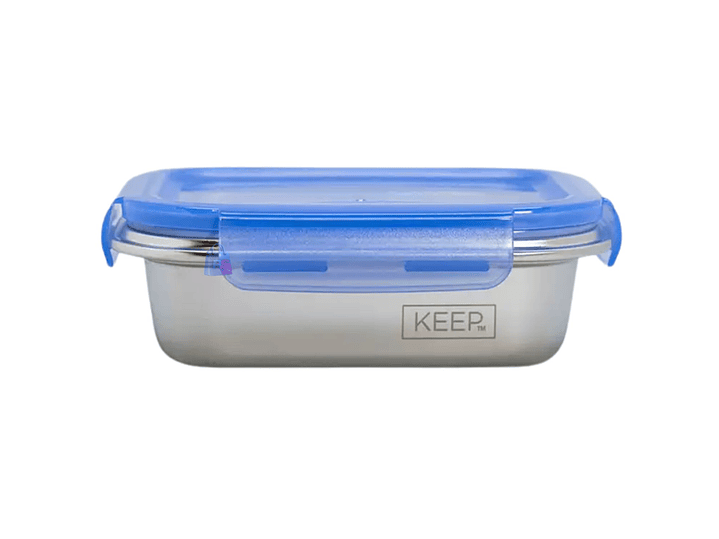 Hermético Keep 650ml Acero + Cubiertos On The Go - PS 3