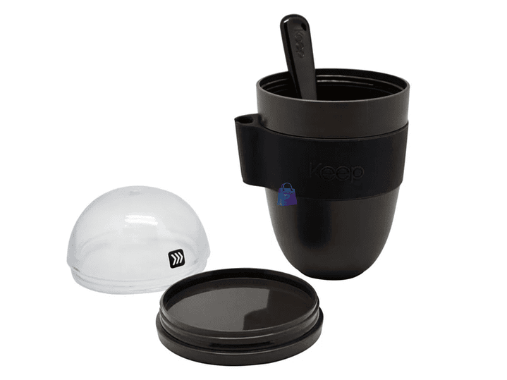 Vaso Snack Keep 450 ml con Cucharita Colores - PS 8