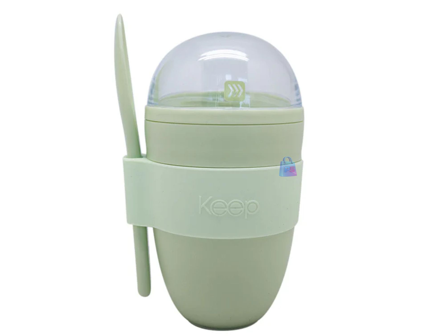 Vaso Snack Keep 450 ml con Cucharita Colores - PS 11