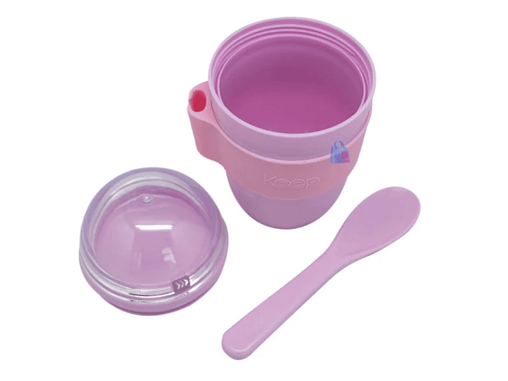 Vaso Snack Keep 450 ml con Cucharita Colores - PS 16