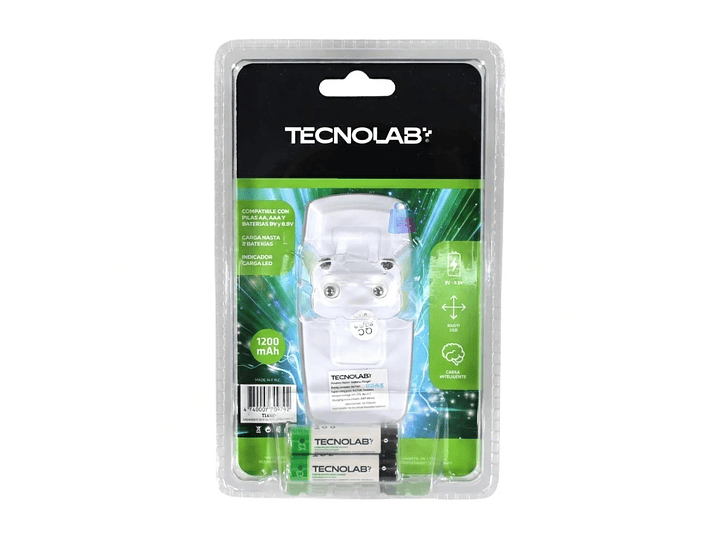 Cargador Pilas AA - AAA - 9V + 2 Pilas AAA - PS 4