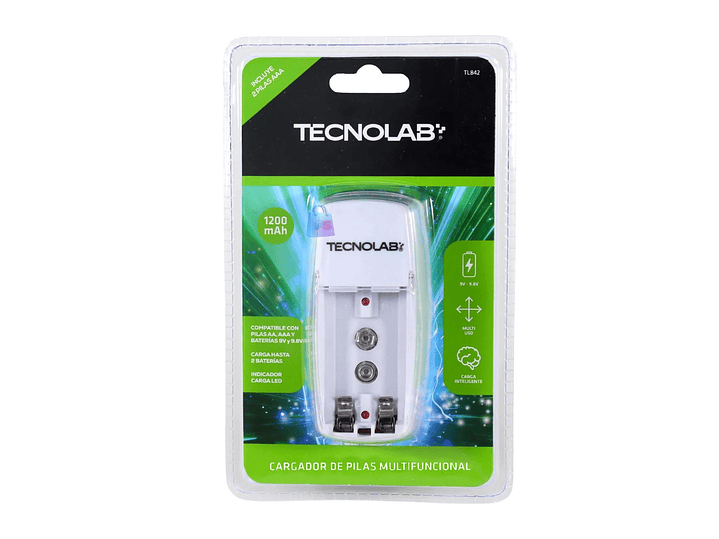 Cargador Pilas AA - AAA - 9V + 2 Pilas AAA - PS 3