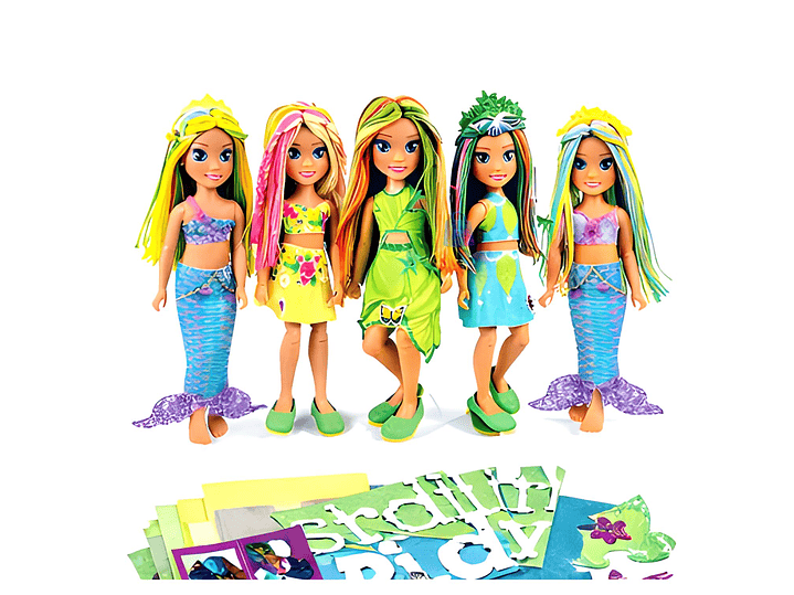 Muñeca Fantasy World Diseña Moda +150 Looks Magicos - PS 2