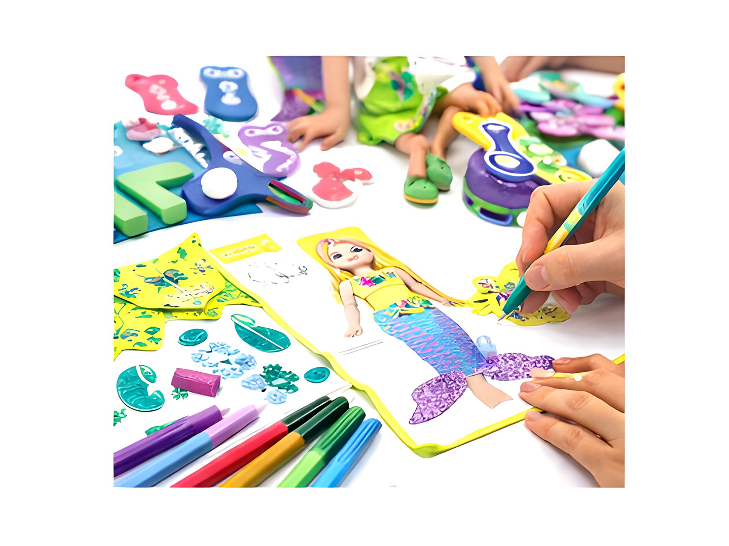 Muñeca Fantasy World Diseña Moda +150 Looks Magicos - PS 4