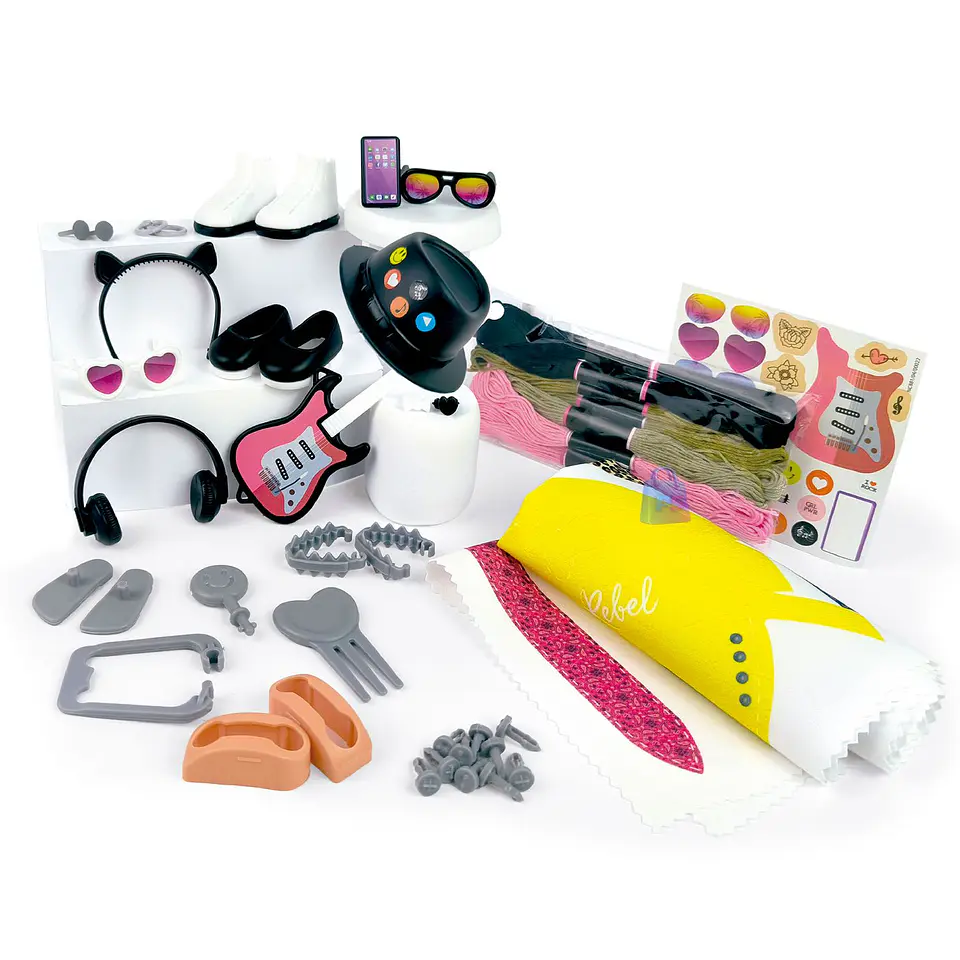 Muñeca Pop Star para Diseñar Ropa +150 Looks Creativos - PS 2