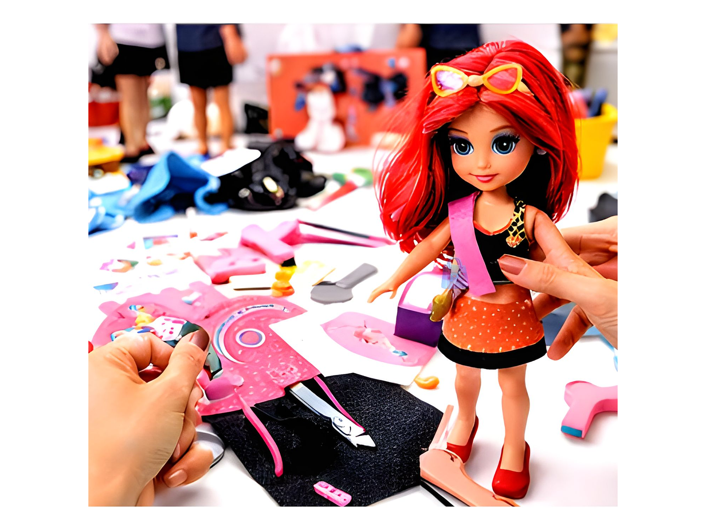 Muñeca Pop Star para Diseñar Ropa +150 Looks Creativos - PS 4