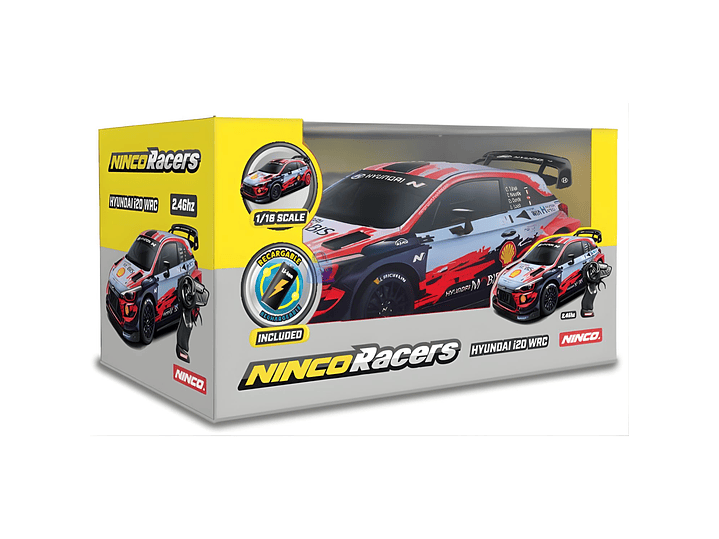 Auto RC Hyundai i20 WRC 1:16 20km Ninco - PS 8