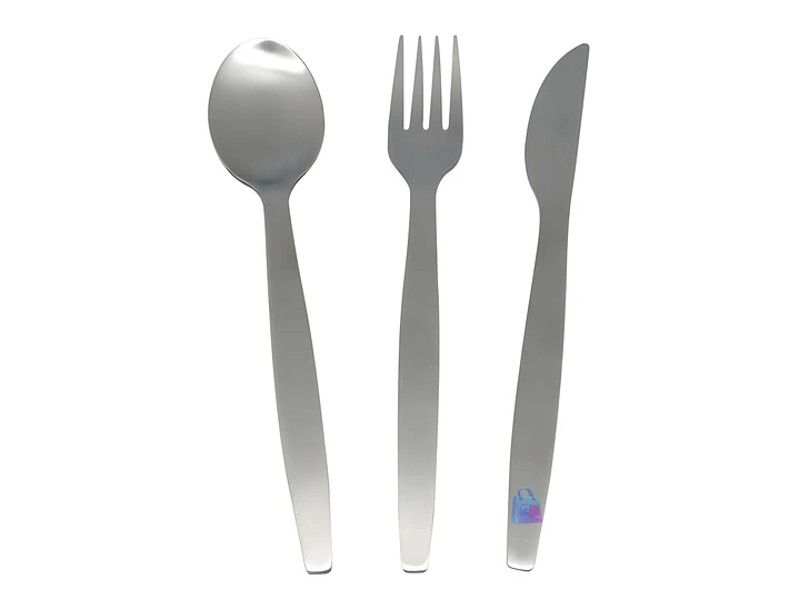 Hermético Keep 650ml Acero + Cubiertos On The Go - PS 20