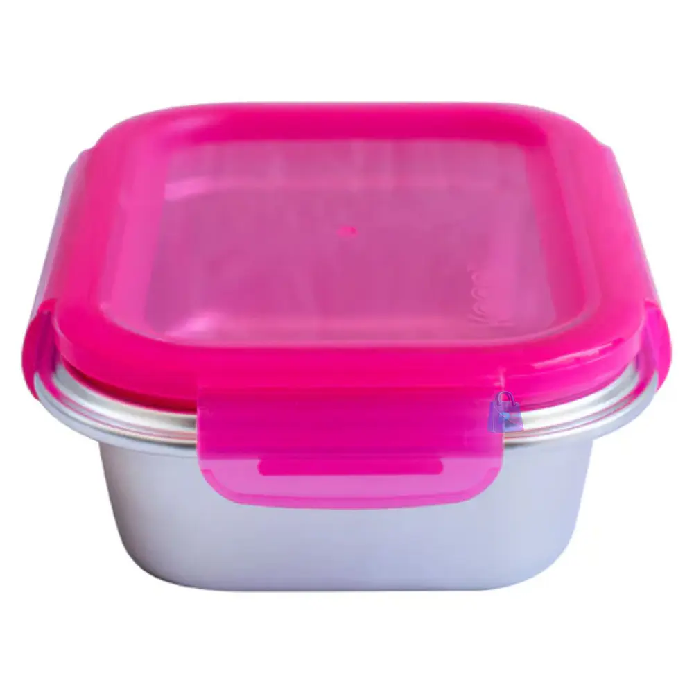 Hermético Keep 650ml Acero + Cubiertos On The Go - PS 17