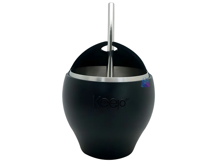 Mate Acero Inoxidable 230ml con Bombilla Colores - PS 9