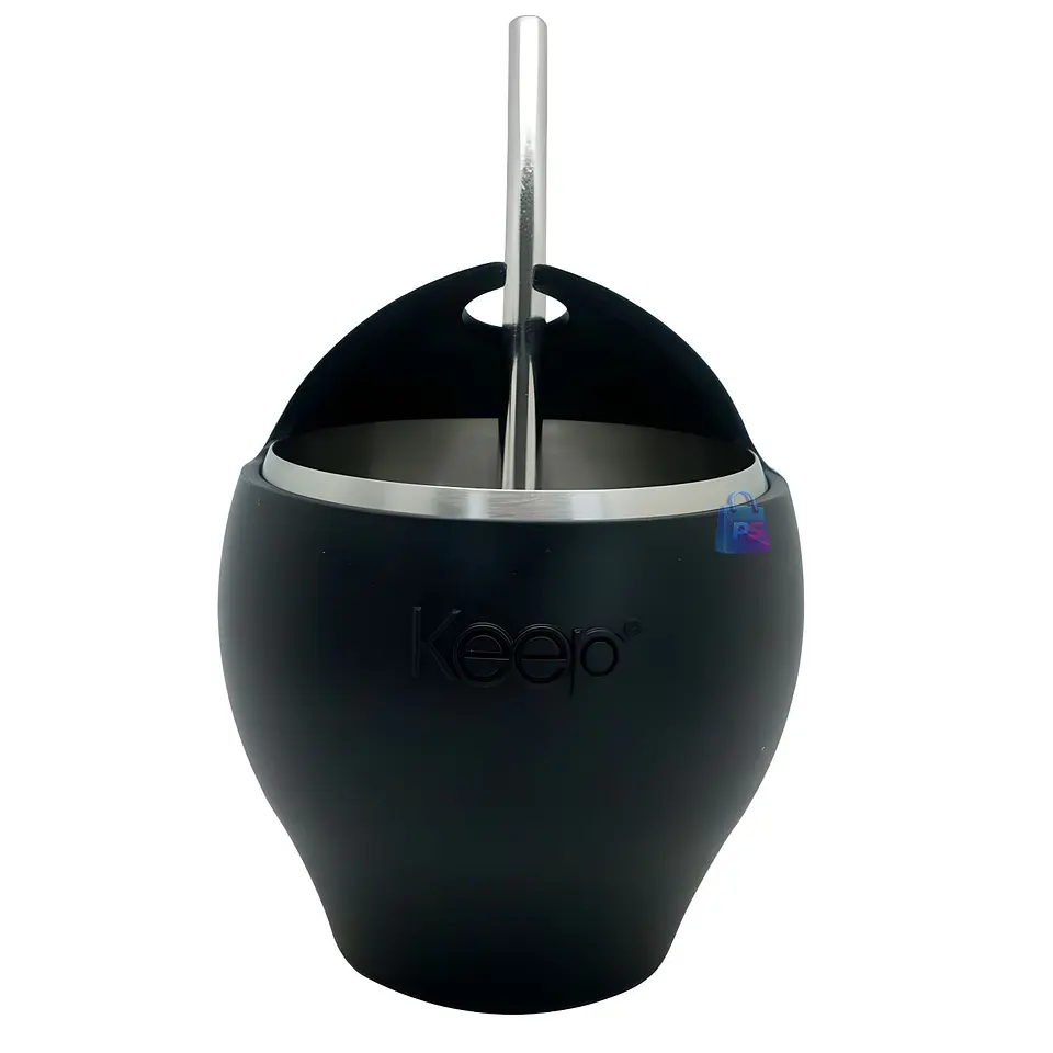Mate Acero Inoxidable 230ml con Bombilla Colores - PS 9