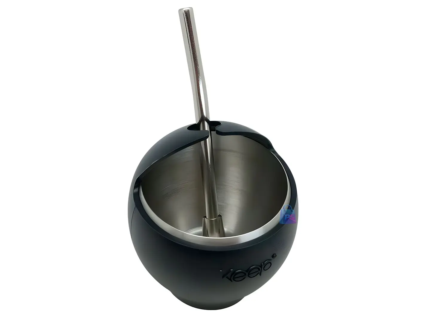 Mate Acero Inoxidable 230ml con Bombilla Colores - PS 10