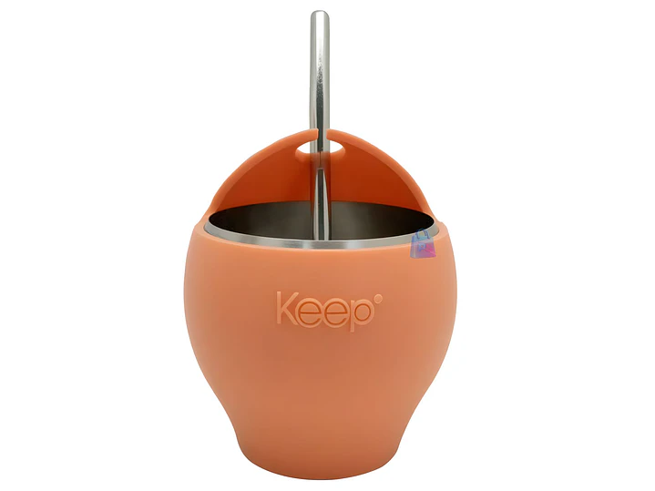 Mate Acero Inoxidable 230ml con Bombilla Colores - PS 5