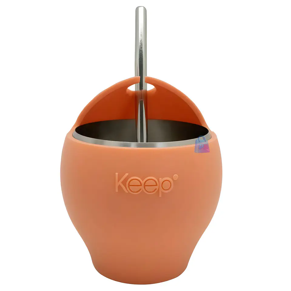 Mate Acero Inoxidable 230ml con Bombilla Colores - PS 5