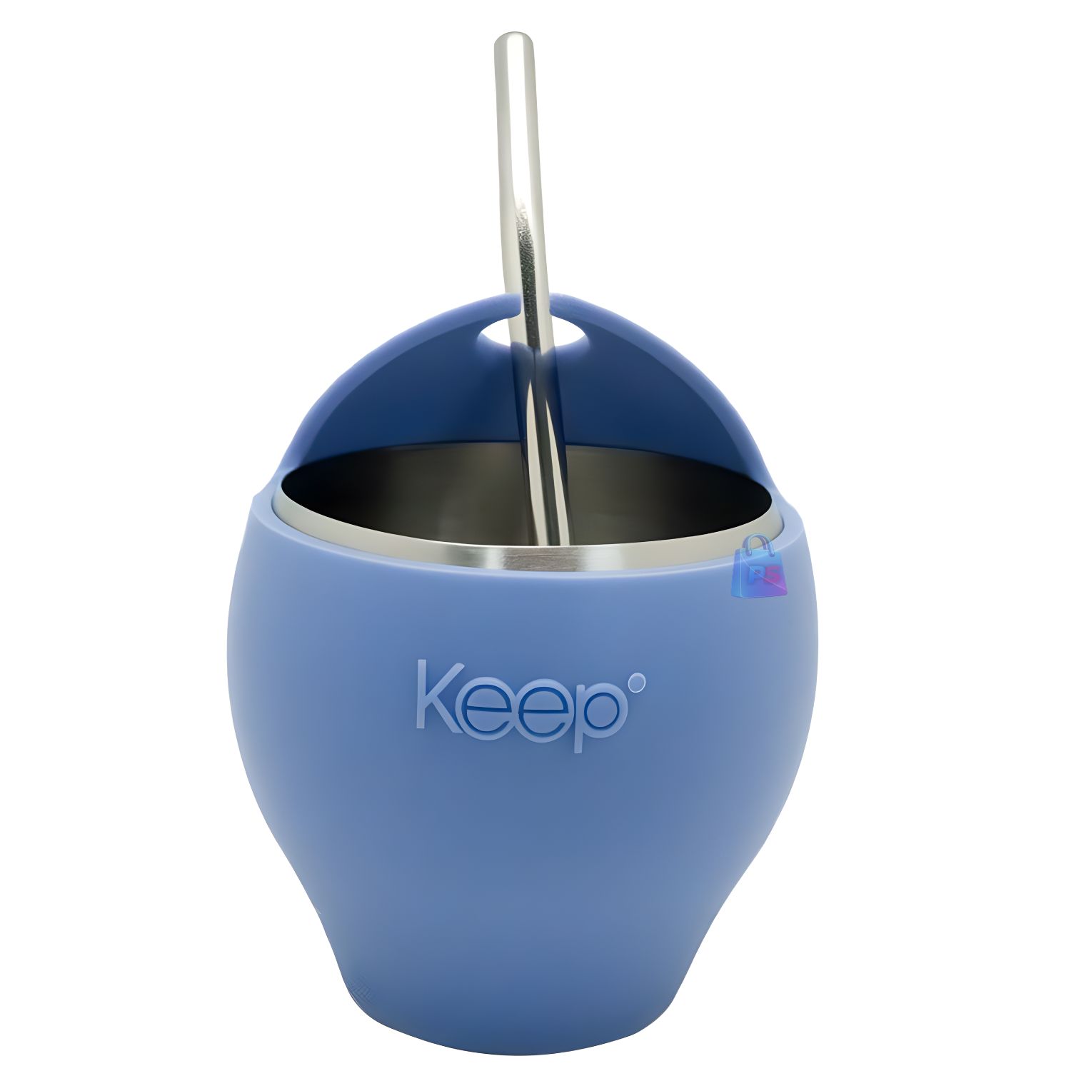 Mate Acero Inoxidable 230ml Con Bombilla Colores