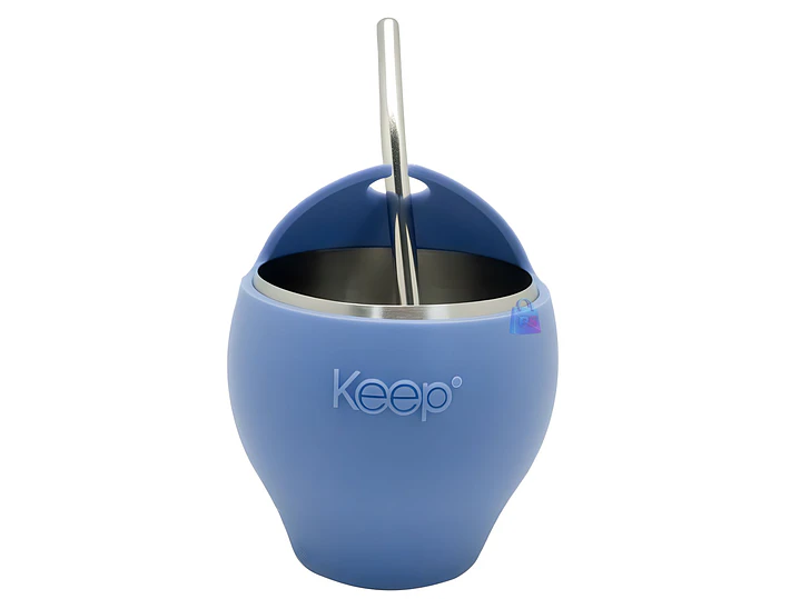 Mate Acero Inoxidable 230ml con Bombilla Colores - PS 1