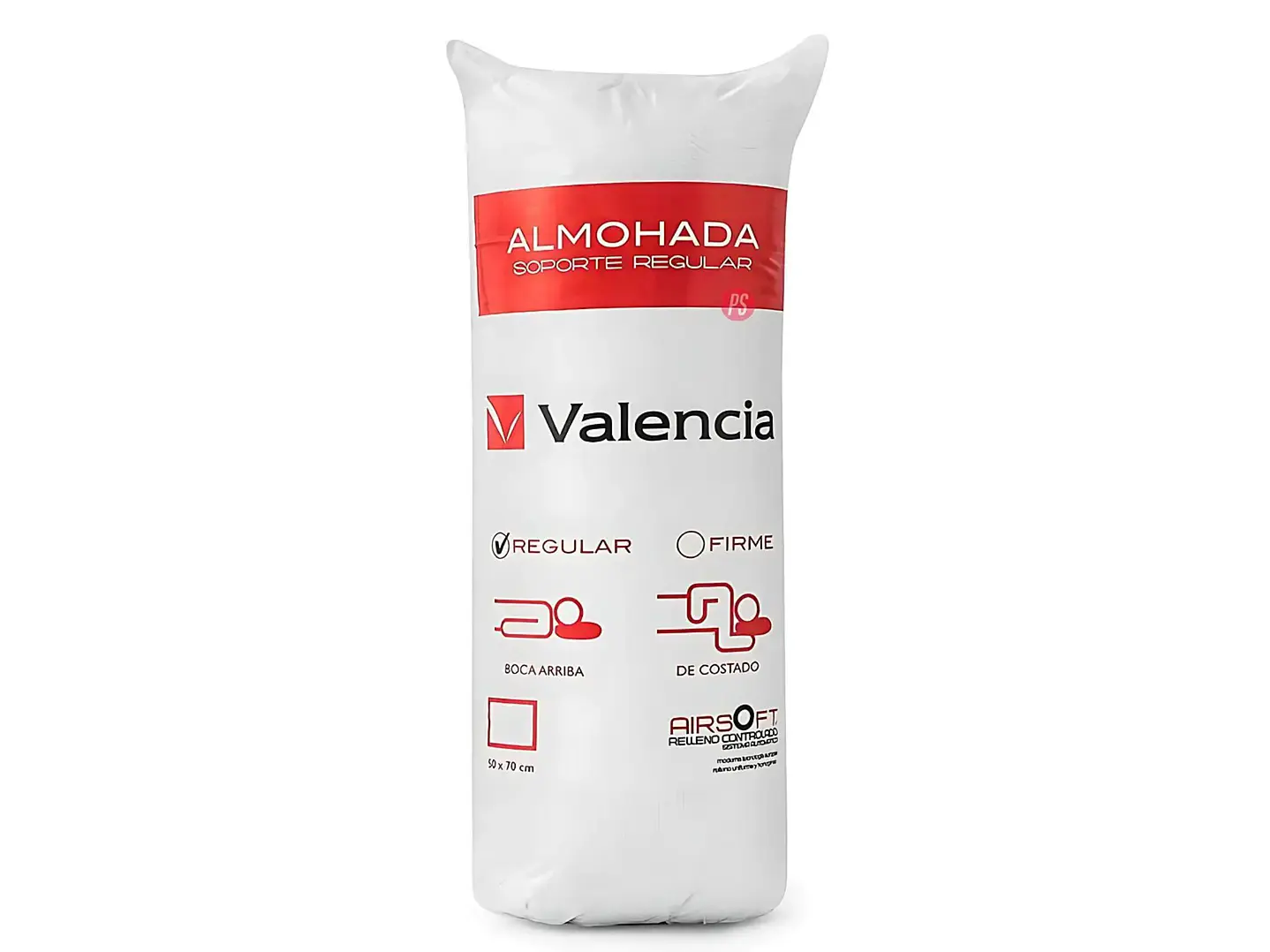 Pack 2 Almohadas Microfibra 50X70cm Valencia - PS 1