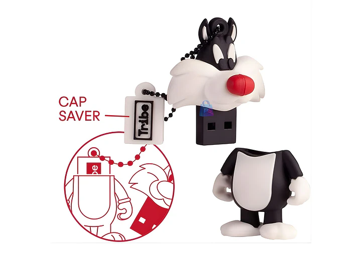 Pendrive Silvestre Looney Tunes 16GB USB - PS 4