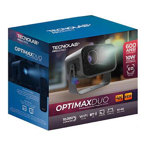 Proyector Smart 4K WiFi Bluetooth 600 ANSI Android 11 - PS