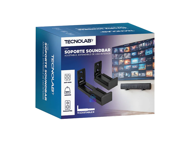 Soporte Soundbar Ajustable 15kg Antideslizante - PS 4