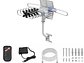 Antena TV Con Motor 360 Grados VHF UHF HD con Control - PS - Miniatura 3