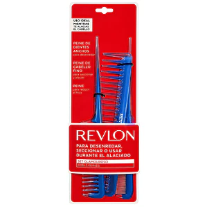 Set 3 Peines Revlon Cola y Estándar Antiestático - PS