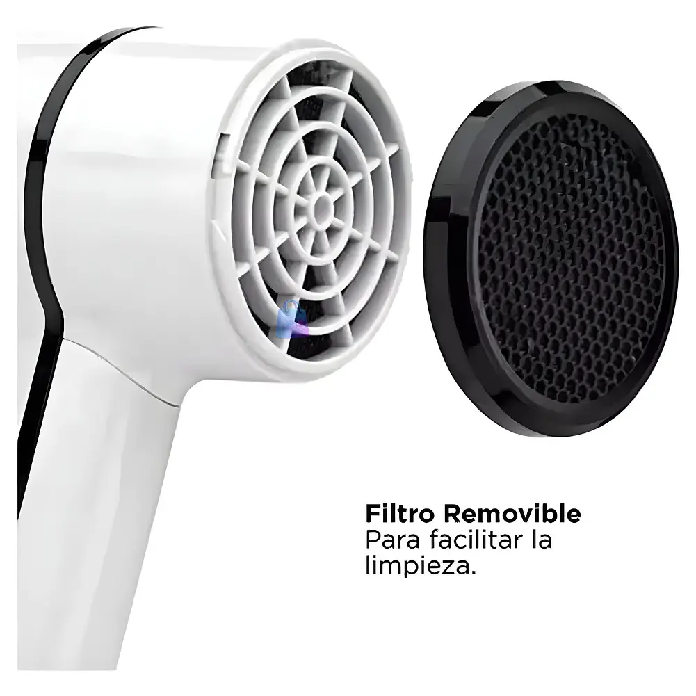 Secador Pelo Revlon Compacto 1875W Anti Frizz Cerámica - PS 5