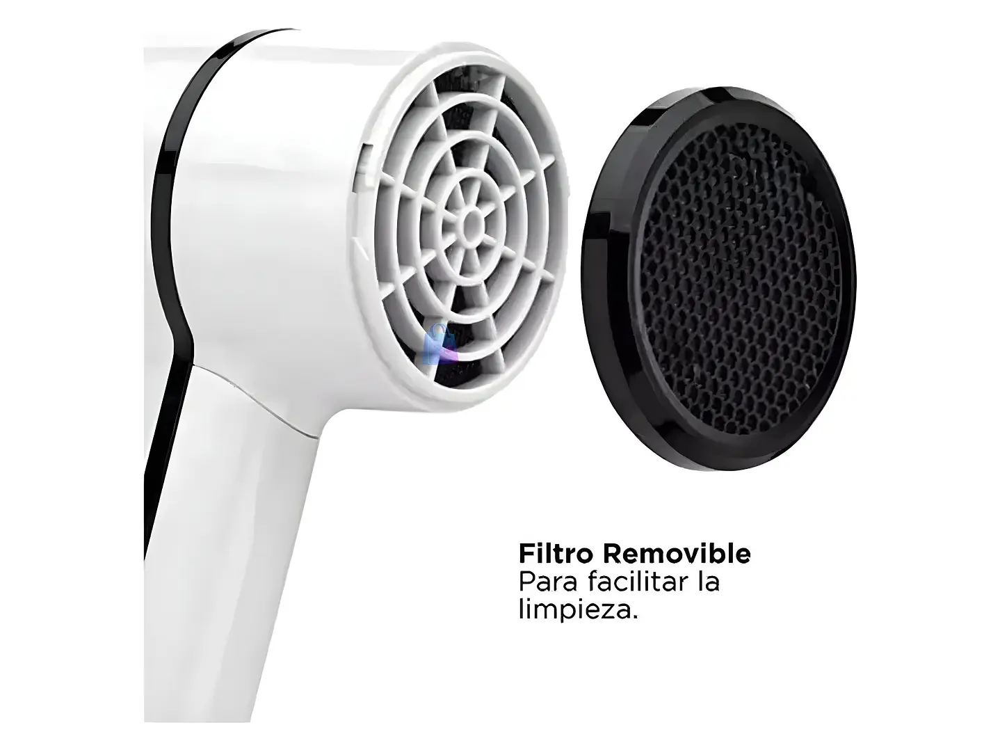 Secador Pelo Revlon Compacto 1875W Anti Frizz Cerámica - PS 5