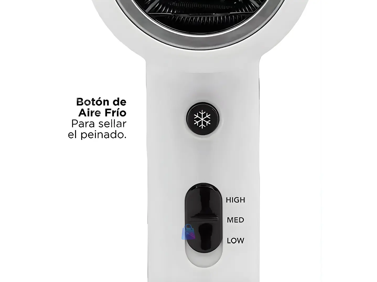 Secador Pelo Revlon Compacto 1875W Anti Frizz Cerámica - PS 4