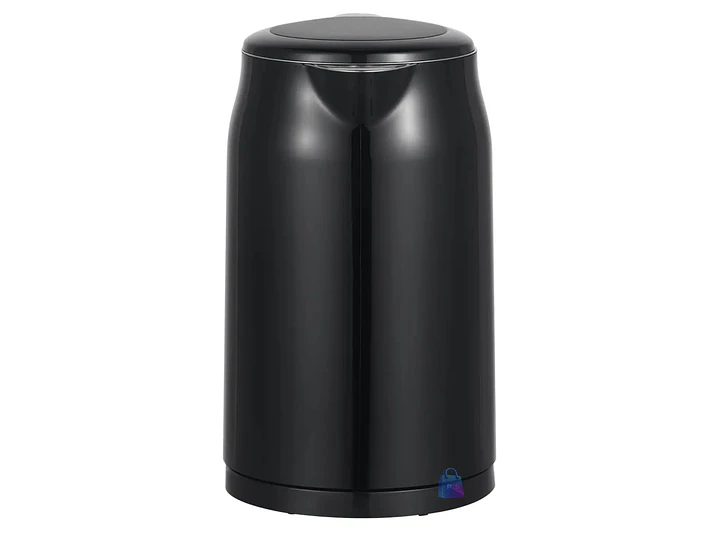 Hervidor Eléctrico 1.7L Doble Pared Acero Inox Negro - PS 6